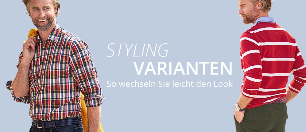 Stylingvarianten Herr | Walbusch Stylingvarianten Herr | Walbusch