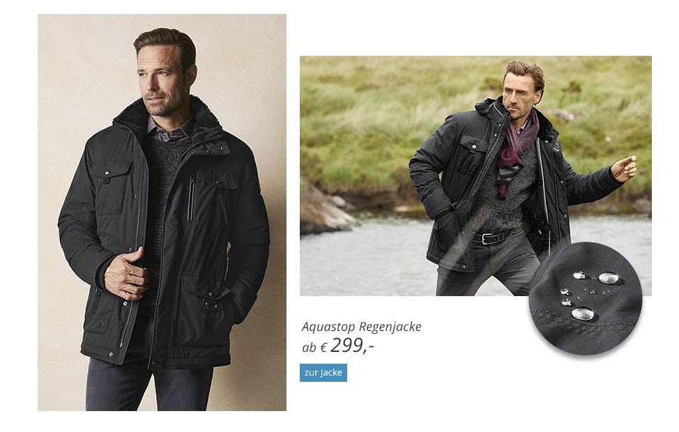 Aquastop Regenjacke | Walbusch Aquastop Regenjacke | Walbusch
