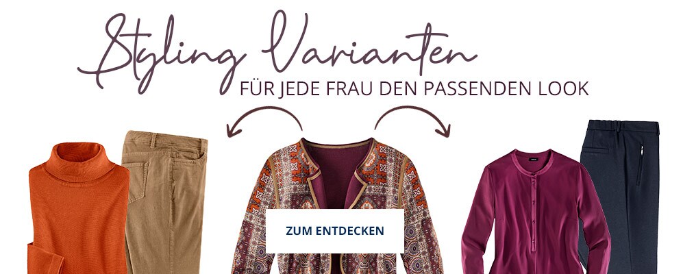 Stylingvarianten | Walbusch Stylingvarianten | Walbusch