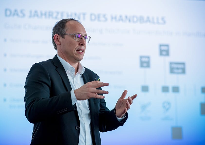 Mark Schober, Vorstand des Deutschen Handballbundes Mark Schober, Vorstand des Deutschen Handballbundes