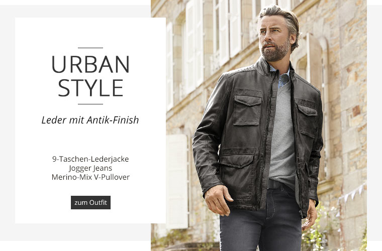 Outfit Urban Style | Walbusch Outfit Urban Style | Walbusch