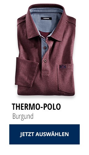 Thermo-Polo - Burgund | Walbusch