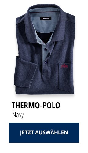 Thermo-Polo - Navy | Walbusch