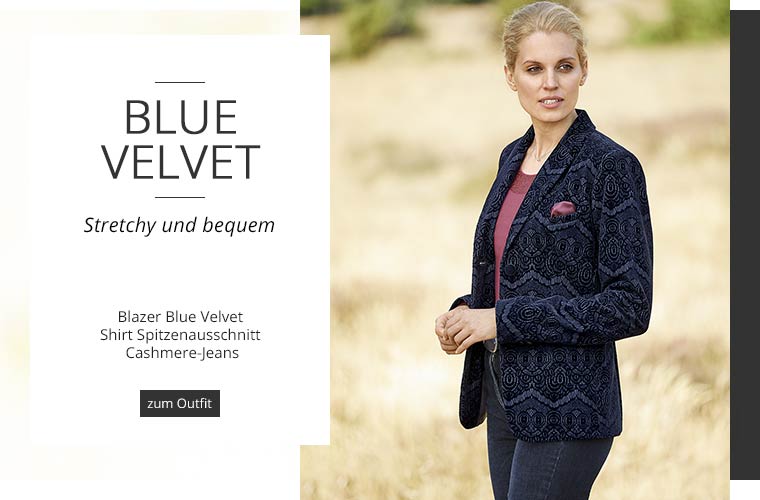 Outfit Blue Velvet | Walbusch Outfit Blue Velvet | Walbusch